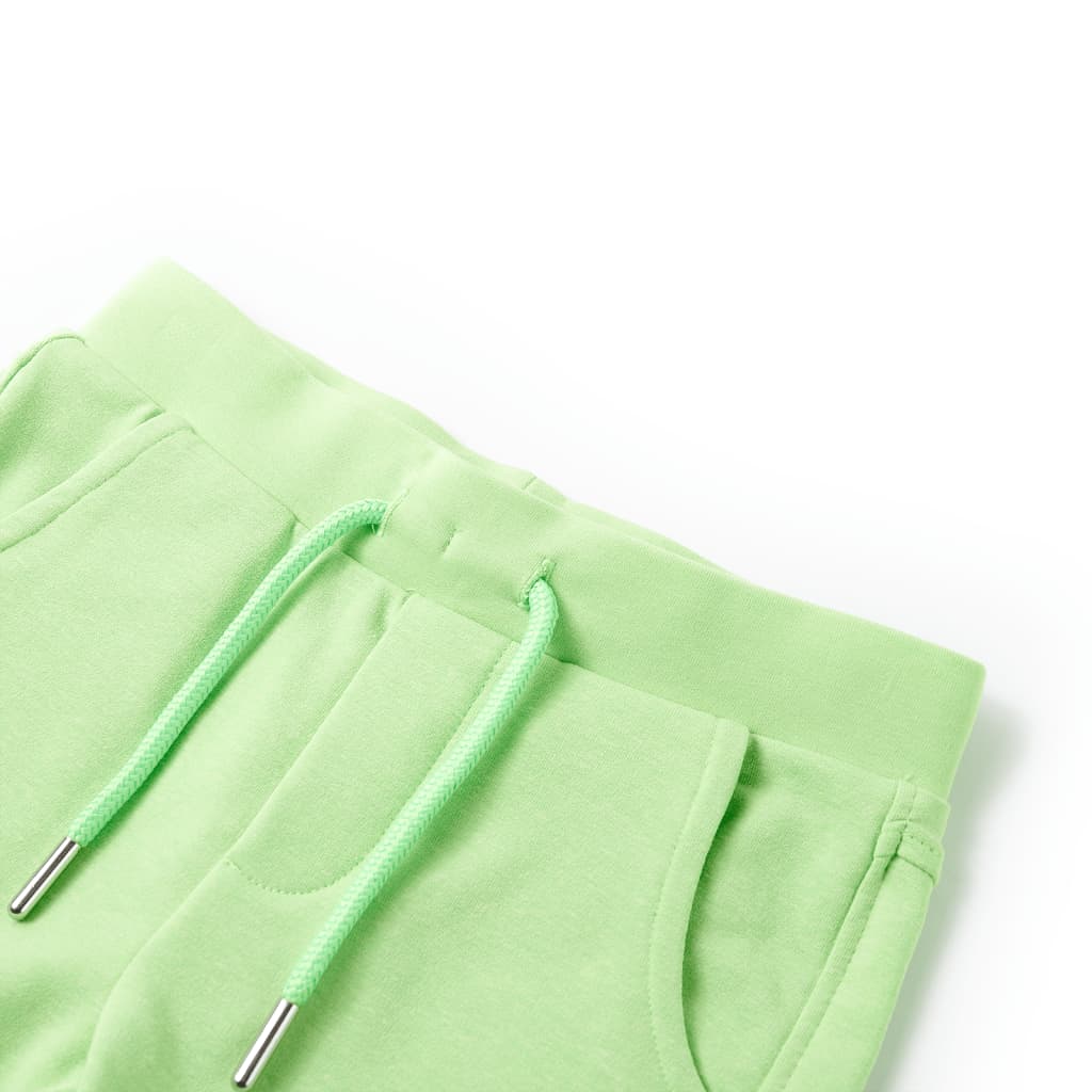 Vidaxl Children's Short 116 Fluorescent Green