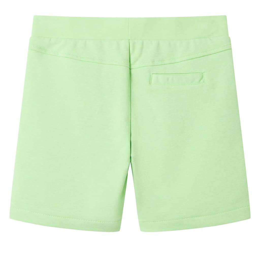 Vidaxl Children's Short 140 Fluorescent green