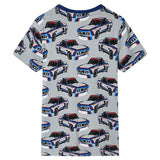 Vidaxl Children's pajamas with short sleeves 116 Gray