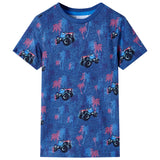 Vidaxl Children's Shirt 92 Mixed Dark Blue