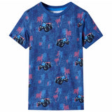 Vidaxl Children's shirt 116 mixed dark blue