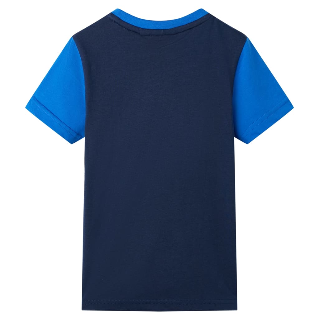 Dětská košile Vidaxl 104 Blue and Navy Blue