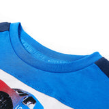 Dětská košile Vidaxl 104 Blue and Navy Blue