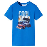 Vidaxl børneshirt 128 blå