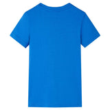 Vidaxl børneshirt 128 blå