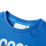 Vidaxl børneshirt 128 blå
