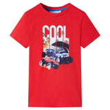 Vidaxl Kinderhemd 92 rot