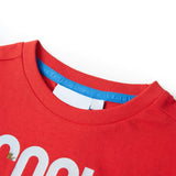 Vidaxl Kinderhemd 92 rot