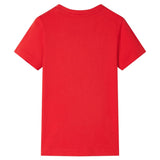 Vidaxl Kinderhemd 128 rot