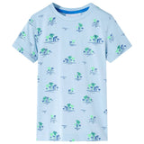 Vidaxl børneshirt 104 lyseblå