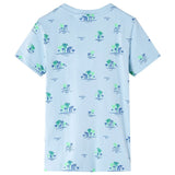 Vidaxl børneshirt 104 lyseblå