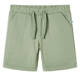 Vidaxl Shorts per bambini con Trekoord 104 Lichtkaki