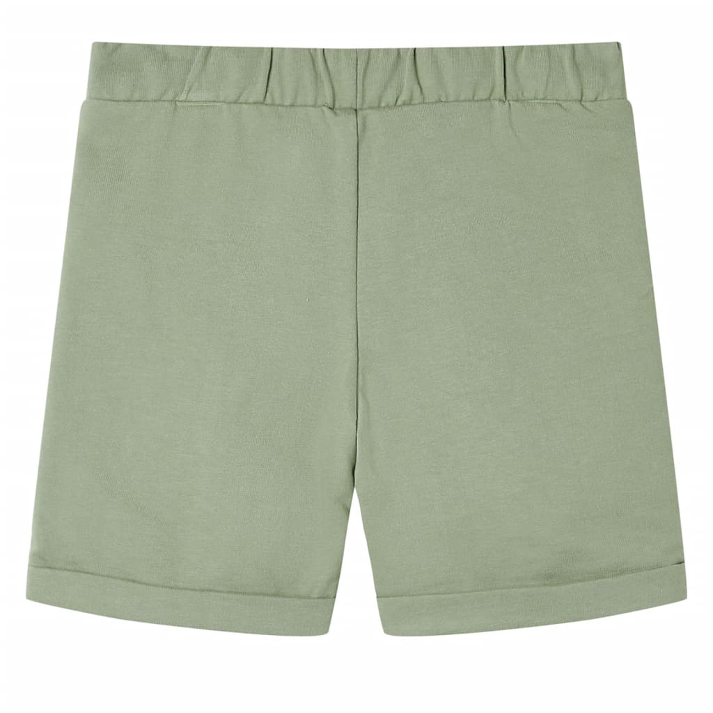 Vidaxl Shorts per bambini con Trekoord 104 Lichtkaki