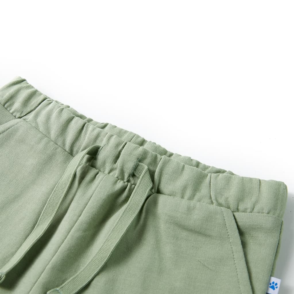 Vidaxl Shorts per bambini con Trekoord 104 Lichtkaki