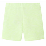 Vidaxl Shorts per bambini con Trekkoord 128 Neongeel