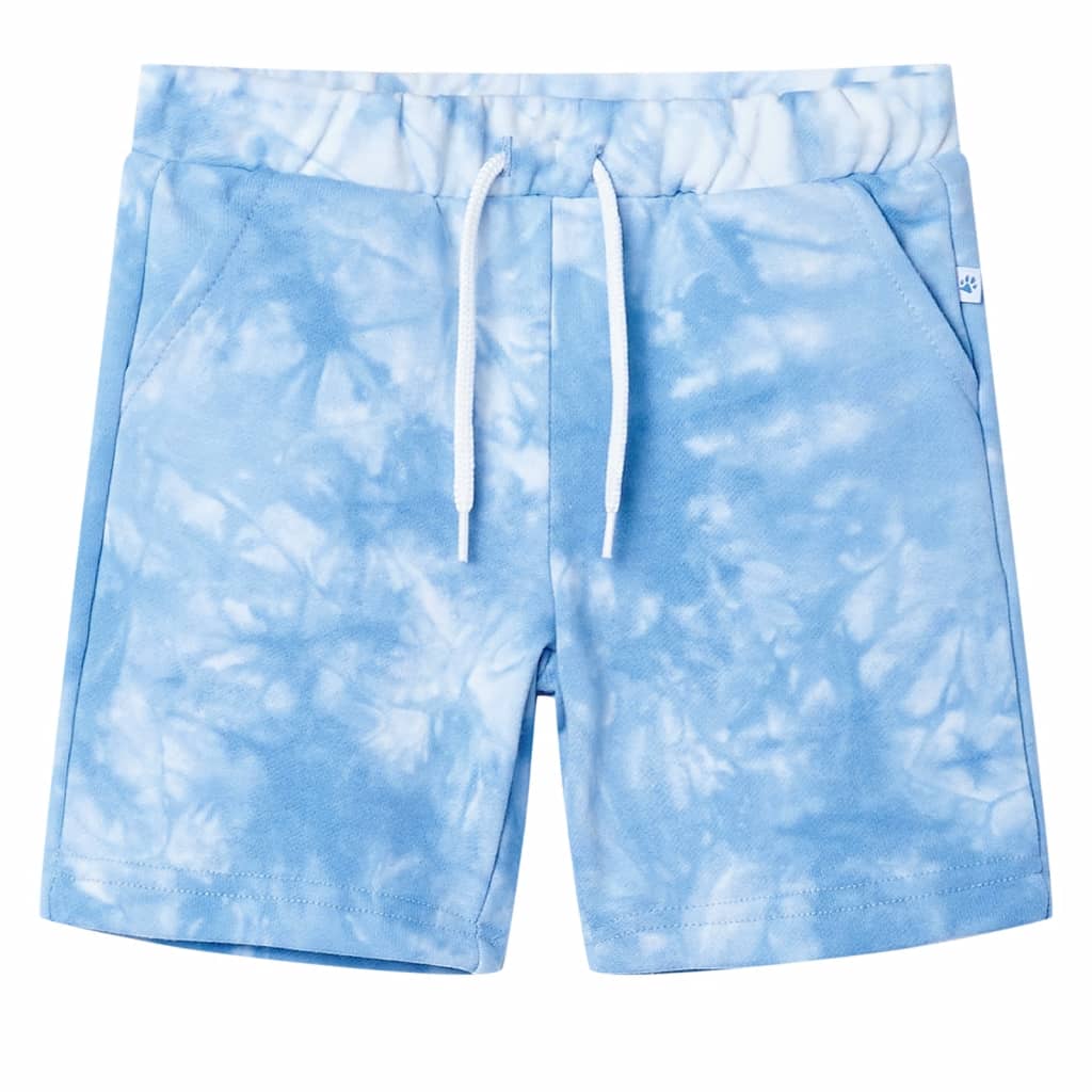 Otroške kratke hlače Vidaxl s Trekoordom 116 Soft Blue