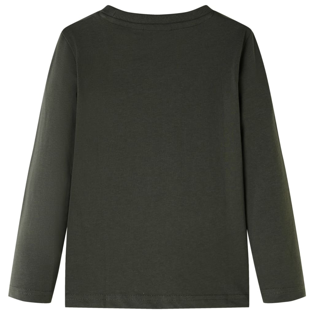 VidaXL children's shirt with long sleeves 128 Kakikentig