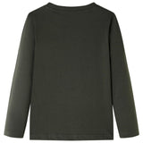 VidaXL children's shirt with long sleeves 128 Kakikentig