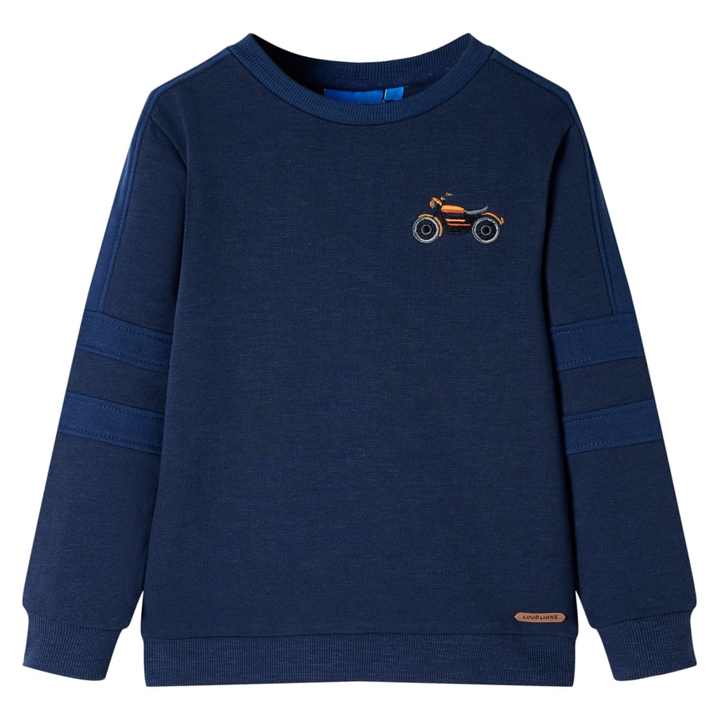 Vidaxl Dětský svetr 140 Mixed Navy Blue