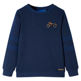 Vidaxl Dětský svetr 140 Mixed Navy Blue