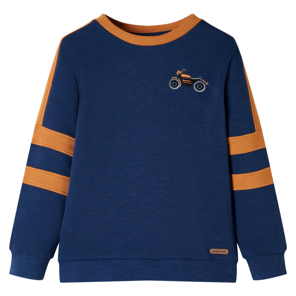 Otroški pulover Vidaxl 92 Indigo-Blue