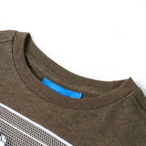 Vidaxl Child's Shirt à manches longues 140 Kakikleur mixte