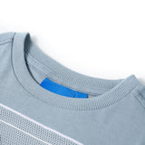 Camicia per bambini Vidaxl con maniche lunghe 116 azzurro