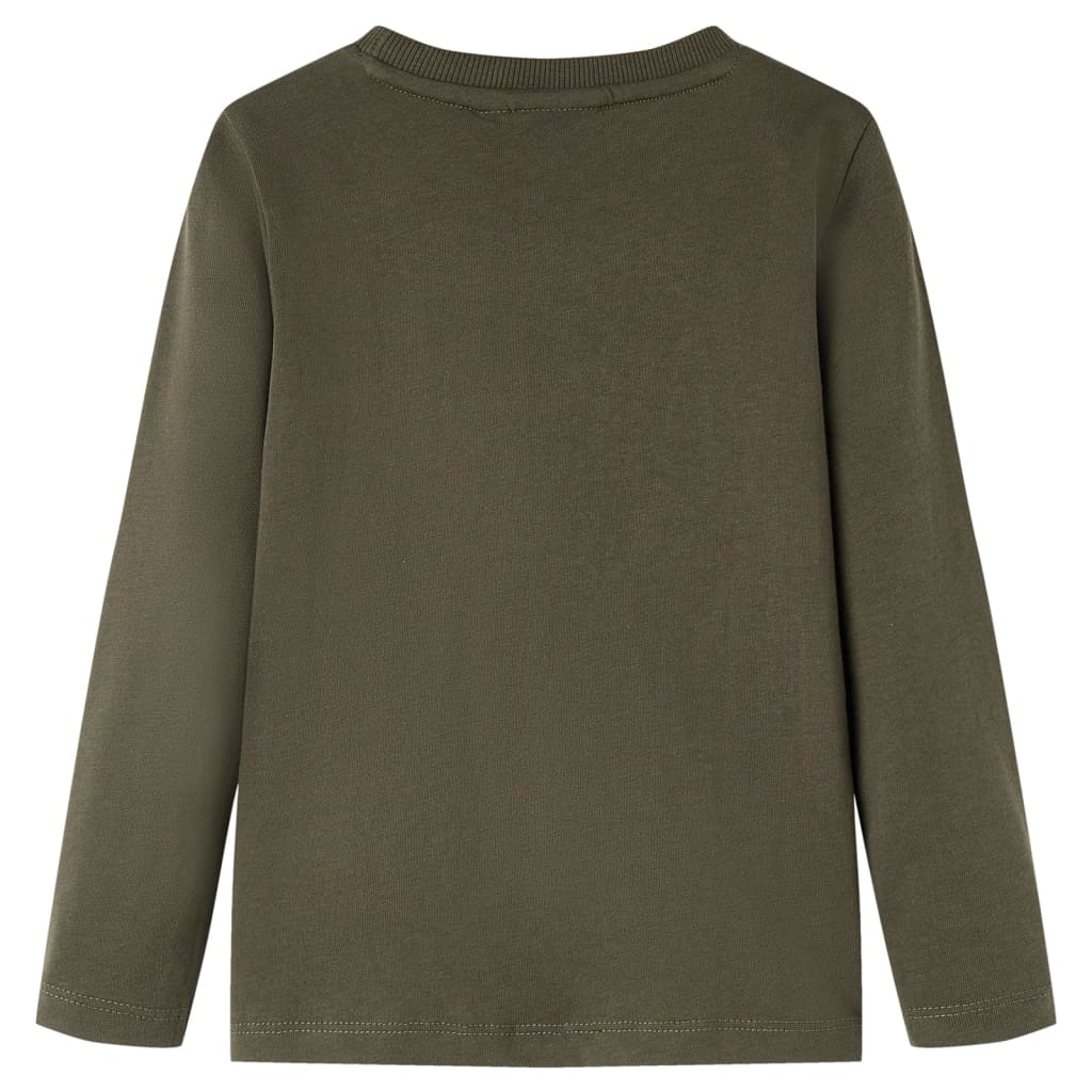 VidaXL children's shirt with long sleeves 128 Kakikentig