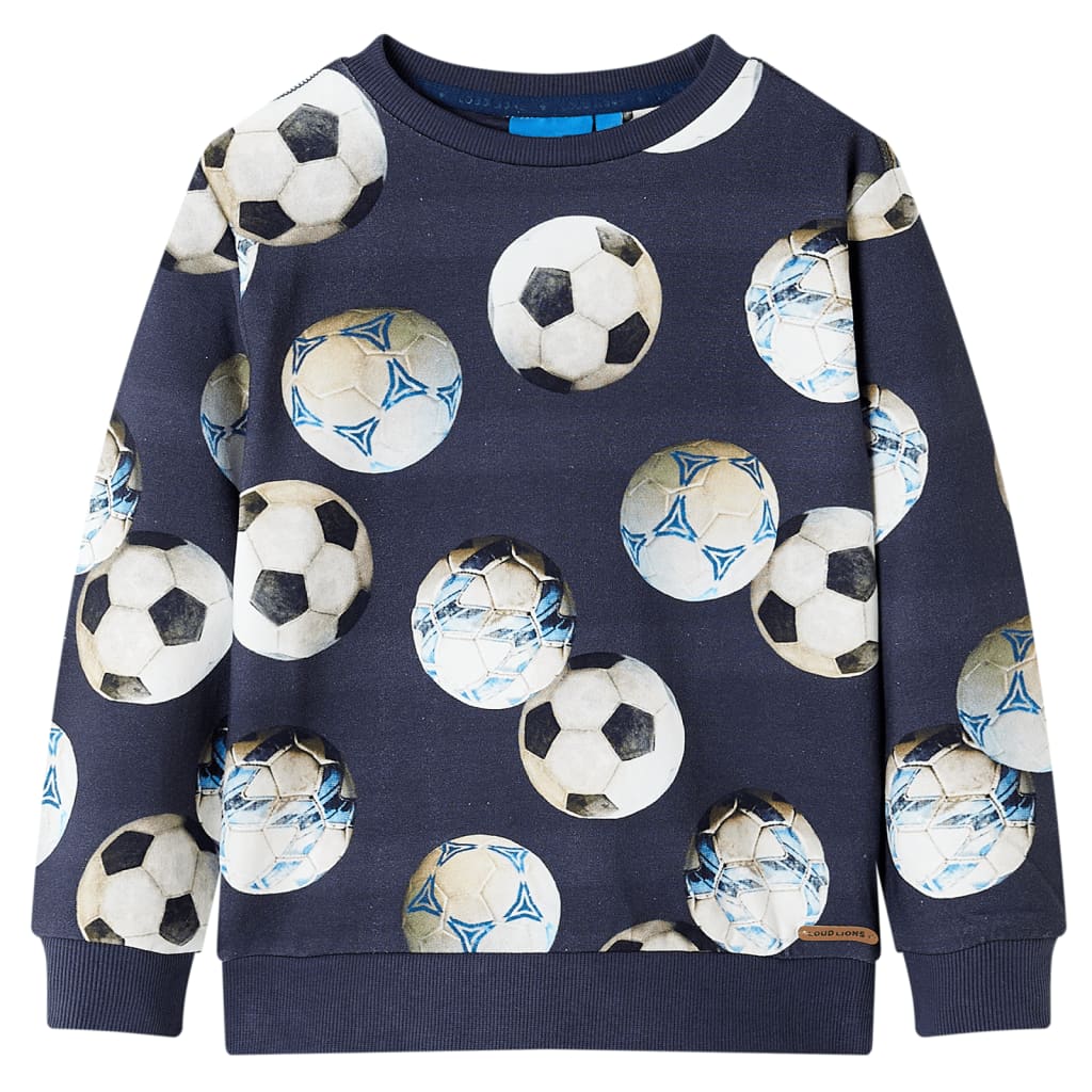 Vidaxl Dětský svetr 140 Navy Blue