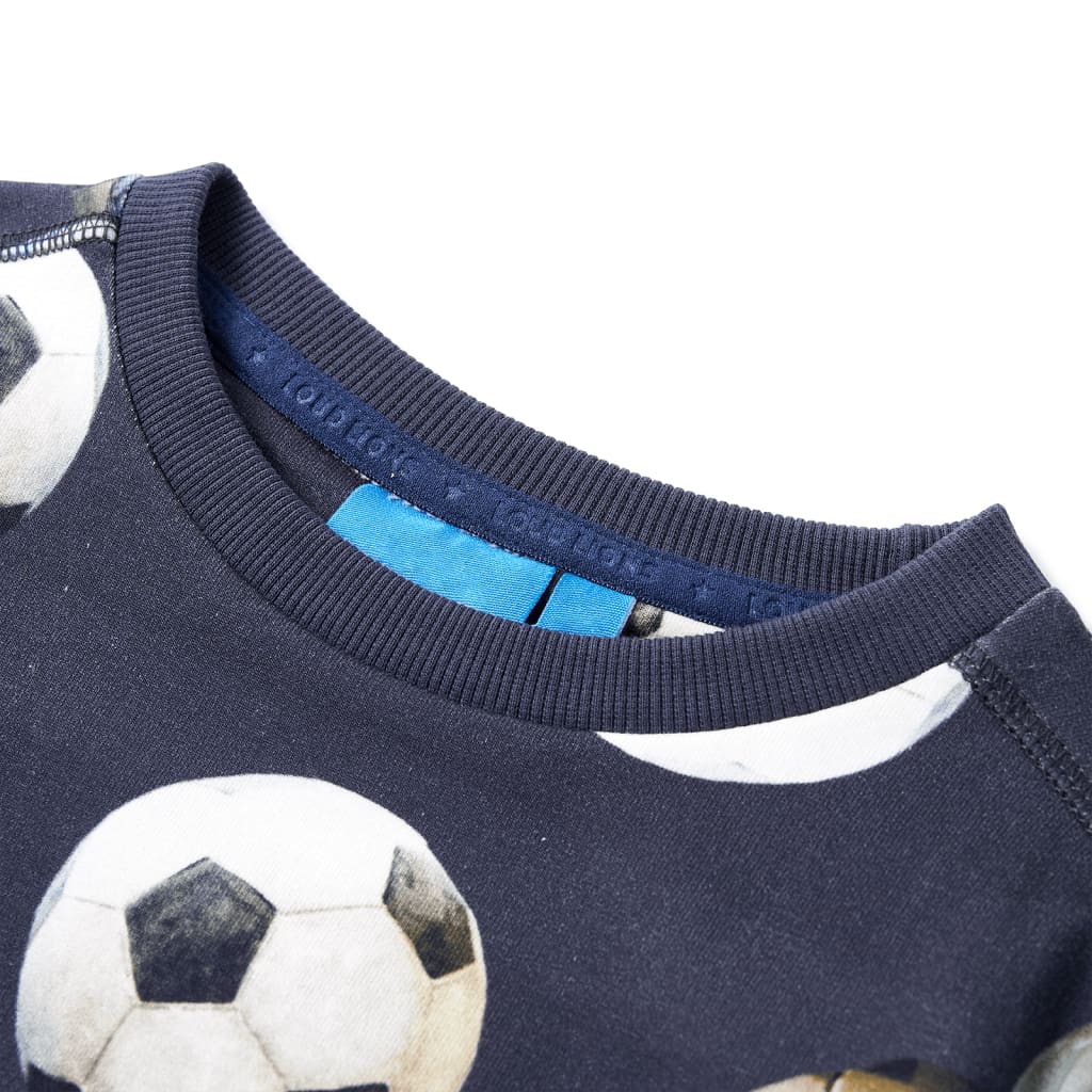 Vidaxl Dětský svetr 140 Navy Blue