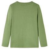VidaXL children's shirt with long sleeves 104 light -loft -colored
