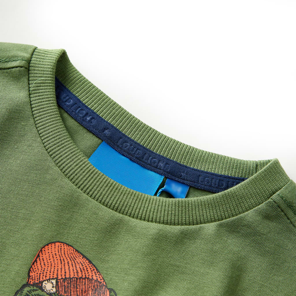 VidaXL children's shirt with long sleeves 140 light -sealed