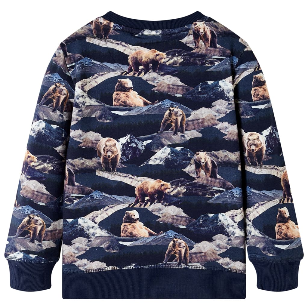 Vidaxl Children's sweater 128 Navy blue