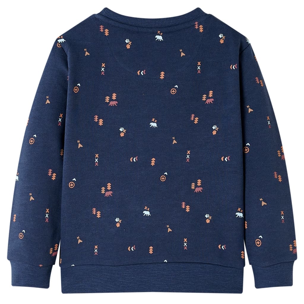 Vidaxl Children's sweater 116 mixed navy blue