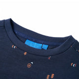 Vidaxl Children's sweater 116 mixed navy blue
