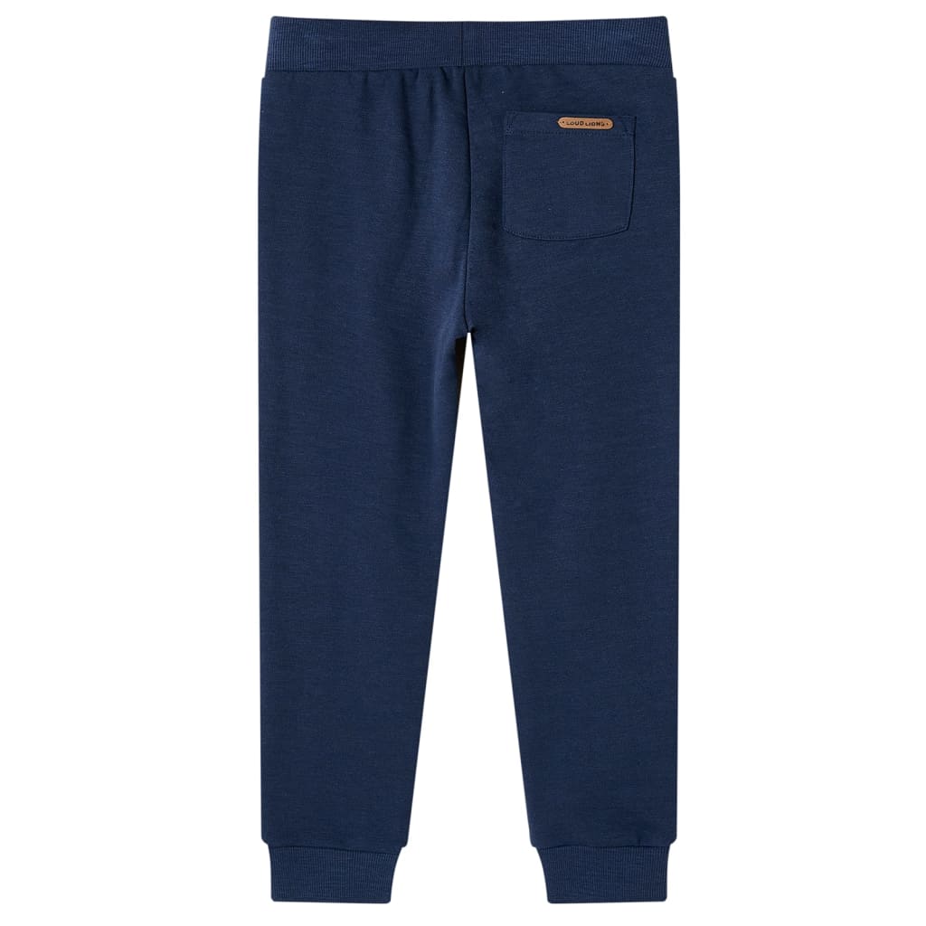 Vidaxl Children's Jogging Pants 128 mixed navy blue