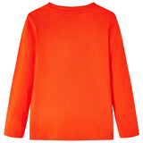 VidaXL children's shirt with long sleeves 104 brightroranje