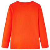 VidaXL children's shirt with long sleeves 128 brightroranje