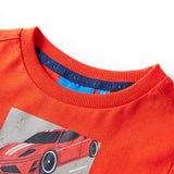 VidaXL children's shirt with long sleeves 140 brightroranje