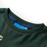 VidaXL children's shirt with long sleeves 140 Dark green