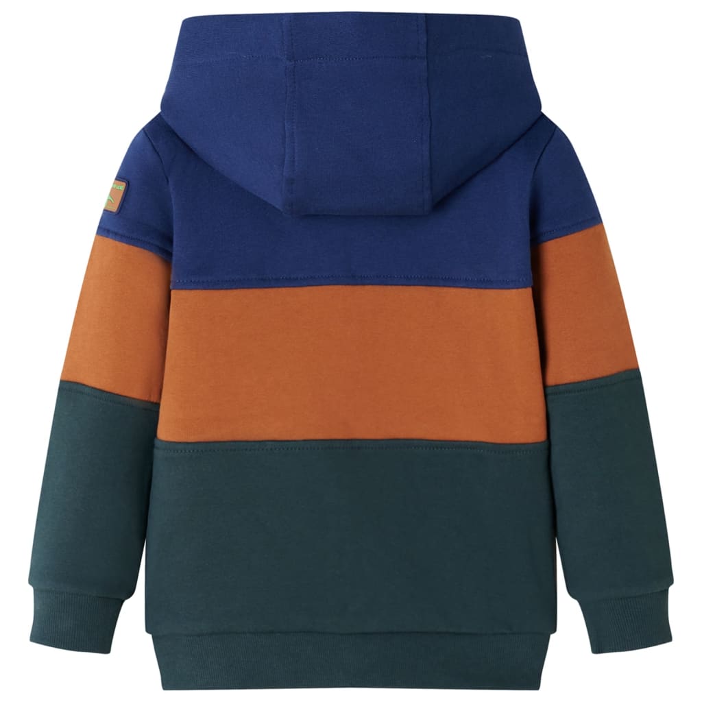 Vidaxl Children's vest with hood and zipper 92