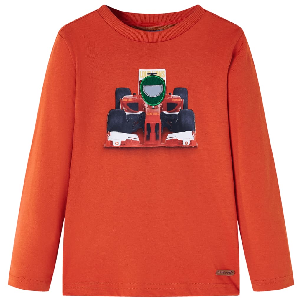 Vidaxl Children's Shirt à manches longues 140 orange