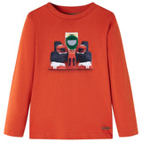 Vidaxl Children's Shirt à manches longues 140 orange