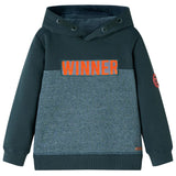 Vidaxl Børns sweater med Hood 92 Donkergroen