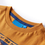 Vidaxl børneshirt med lange ærmer 104 Donkerokklent