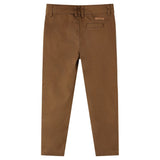 Vidaxl Kinderbroek 92 cognac -farvet