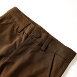 Vidaxl Kinderbroek 128 Cognac faarweg