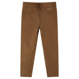 Vidaxl Kinderbroek 140 cognac farvet