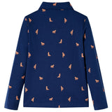 Vidaxl Children's shirt 116 Navy blue