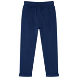 VidaXL Kinderbroek met trekkoord 128 marineblauw